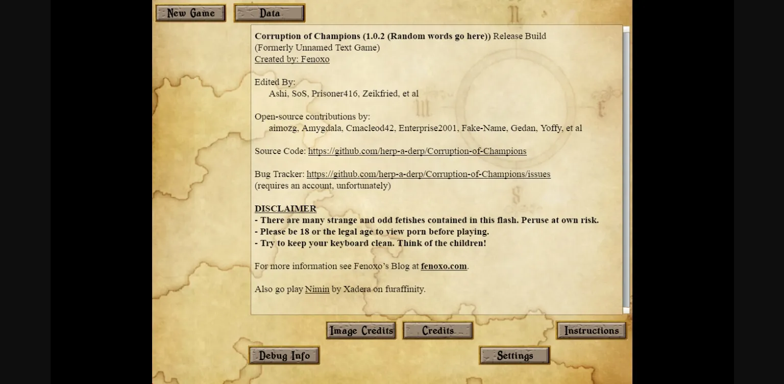 Flash Completed Corruption of Champions [Final] [Fenoxo] | Free Adult Games