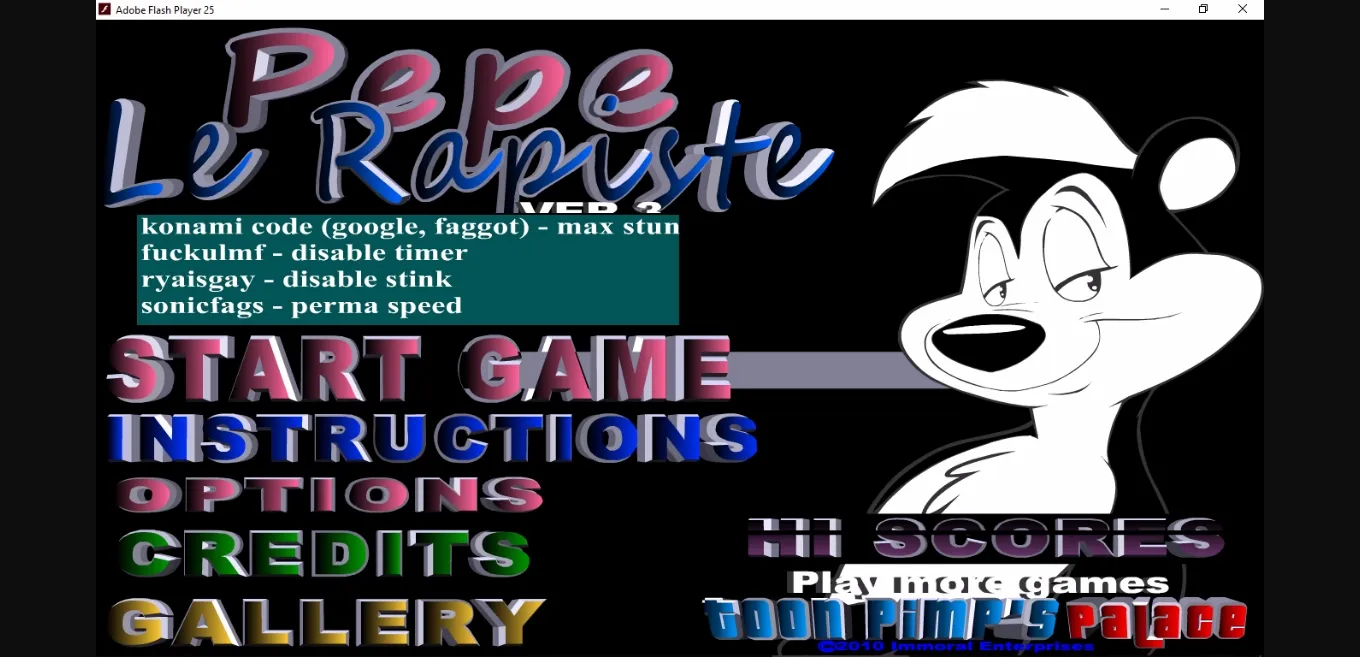 Flash Completed Pepe Le Rapiste [ToonPimp] | Free Adult Games