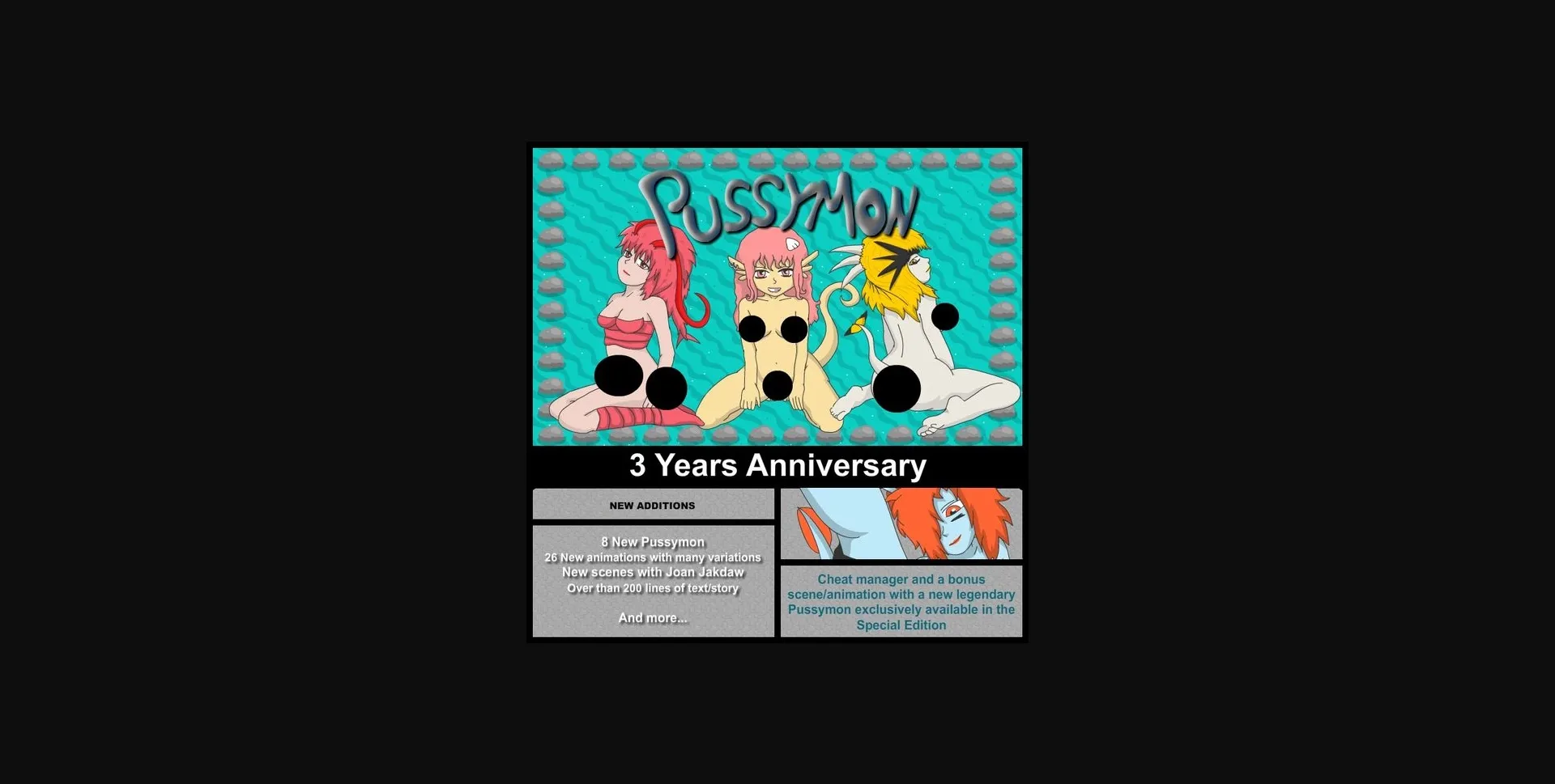 Flash Pussymon [v2408 SE] [Sp3ktr3] | Free Adult Games