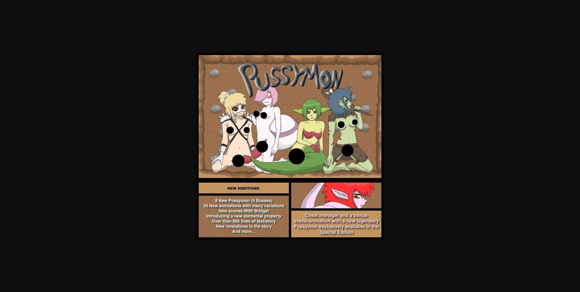 Flash Pussymon [v2408 SE] [Sp3ktr3] | Free Adult Games