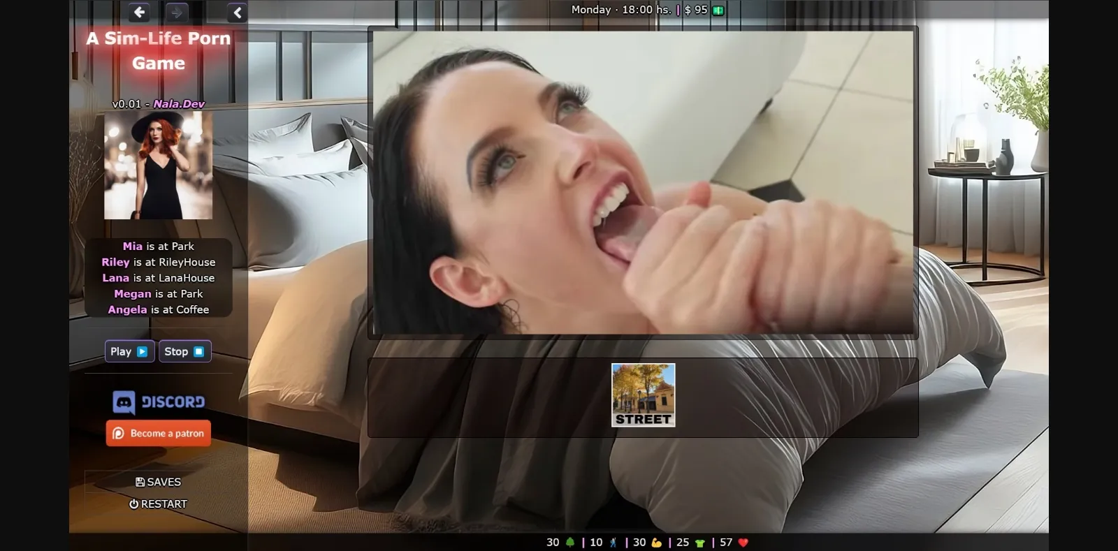 HTML A Sim-Life Porn Game [v1.04] [Nala.Dev] | Free Adult Games