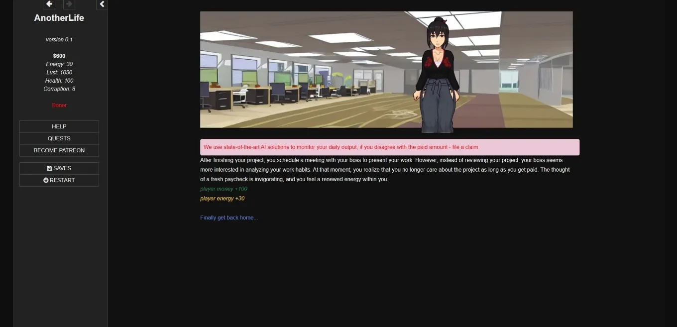 HTML Abandoned Another Life [v0.1] [EXTRA0] | Free Adult Games