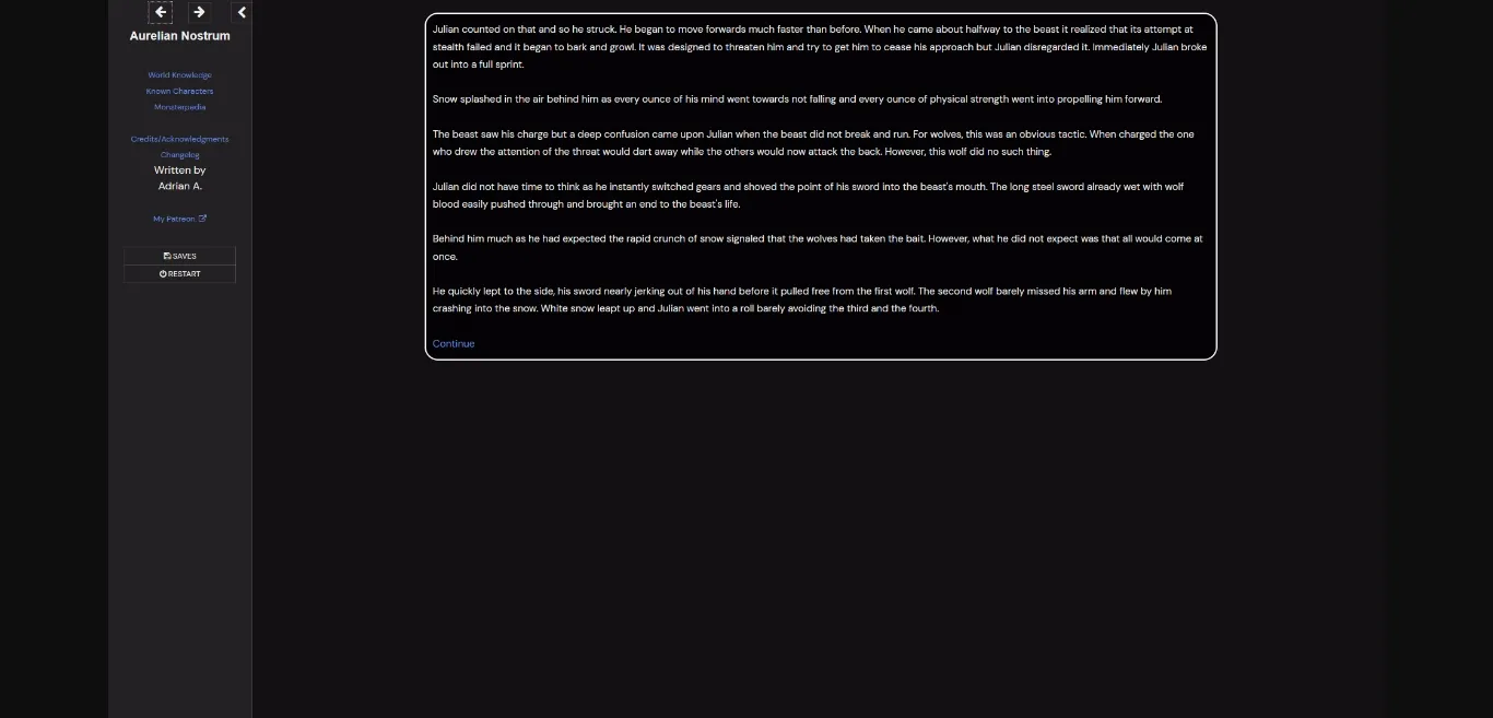 HTML Abandoned Aurelian Nostrum [v2.2.0] | Free Adult Games