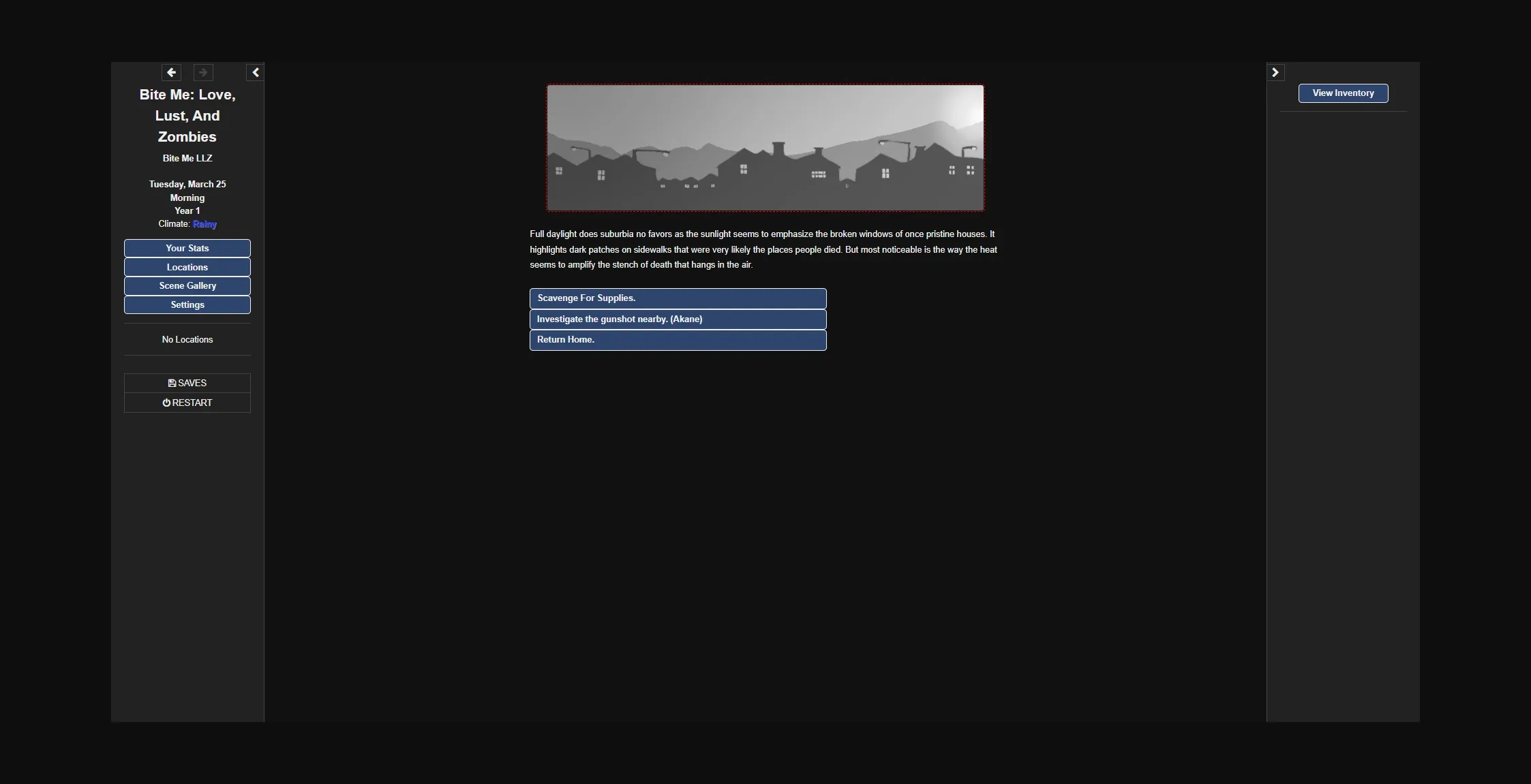 HTML Abandoned Bite Me - Love, Lust, and Zombies [vA13 Cheat] [Bite Me LLZ] | Free Adult Games