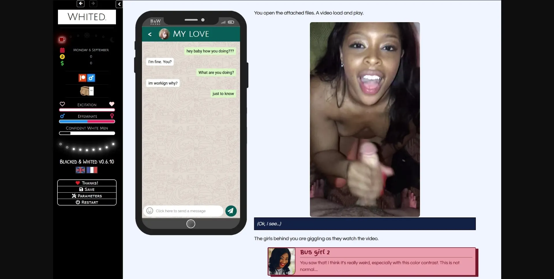 HTML Abandoned Blacked & Whited [v0.6.9] [BigEiffelTower] | Free Adult Games