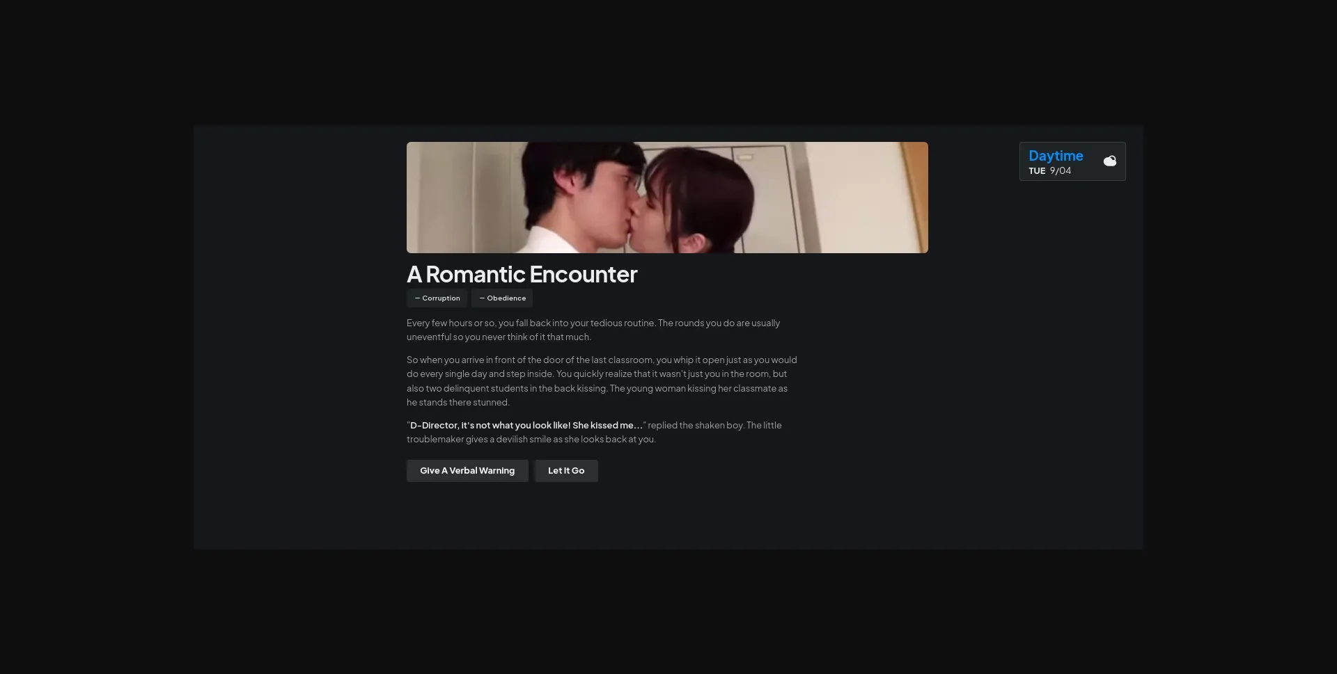 HTML Abandoned Corruption Academy [v0.3.1] [Ligayaa] | Free Adult Games