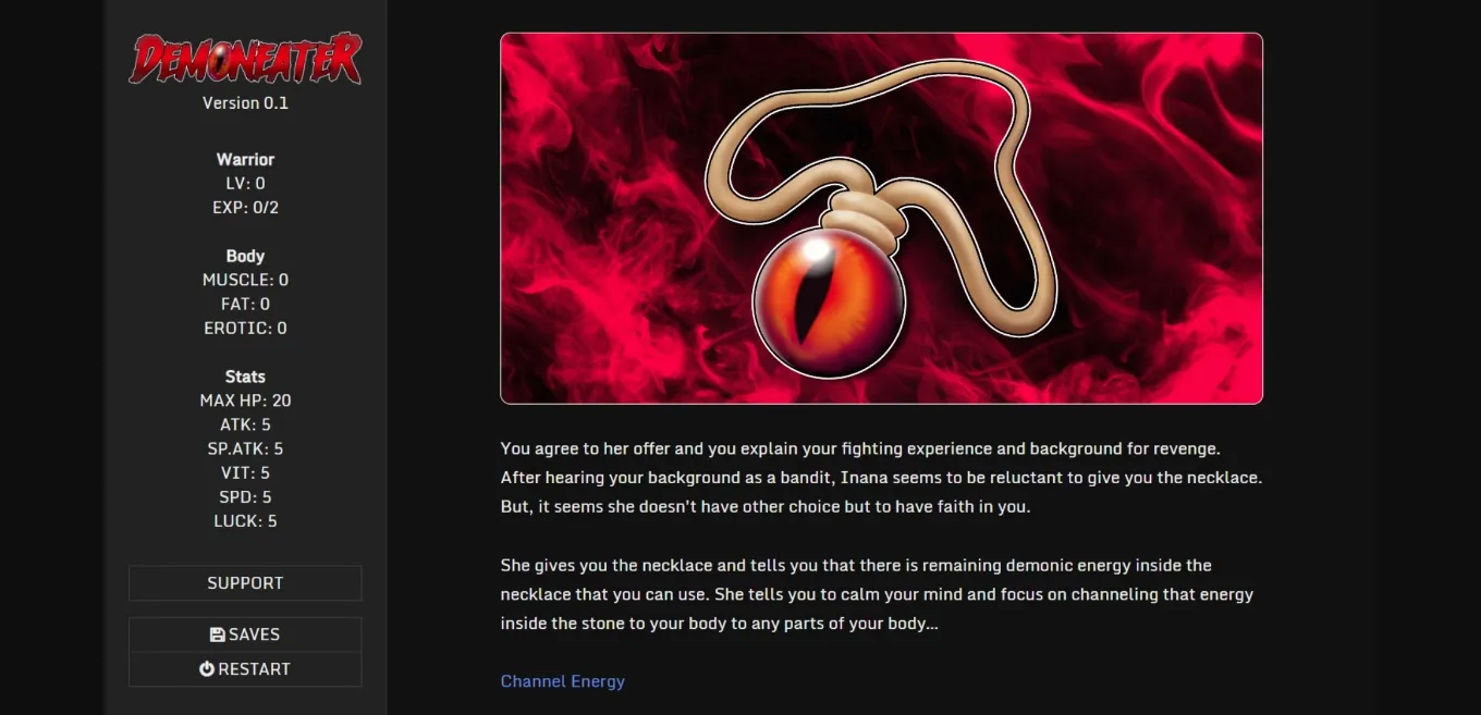 HTML Abandoned Demoneater [v0.15] [T3NS3N] | Free Adult Games