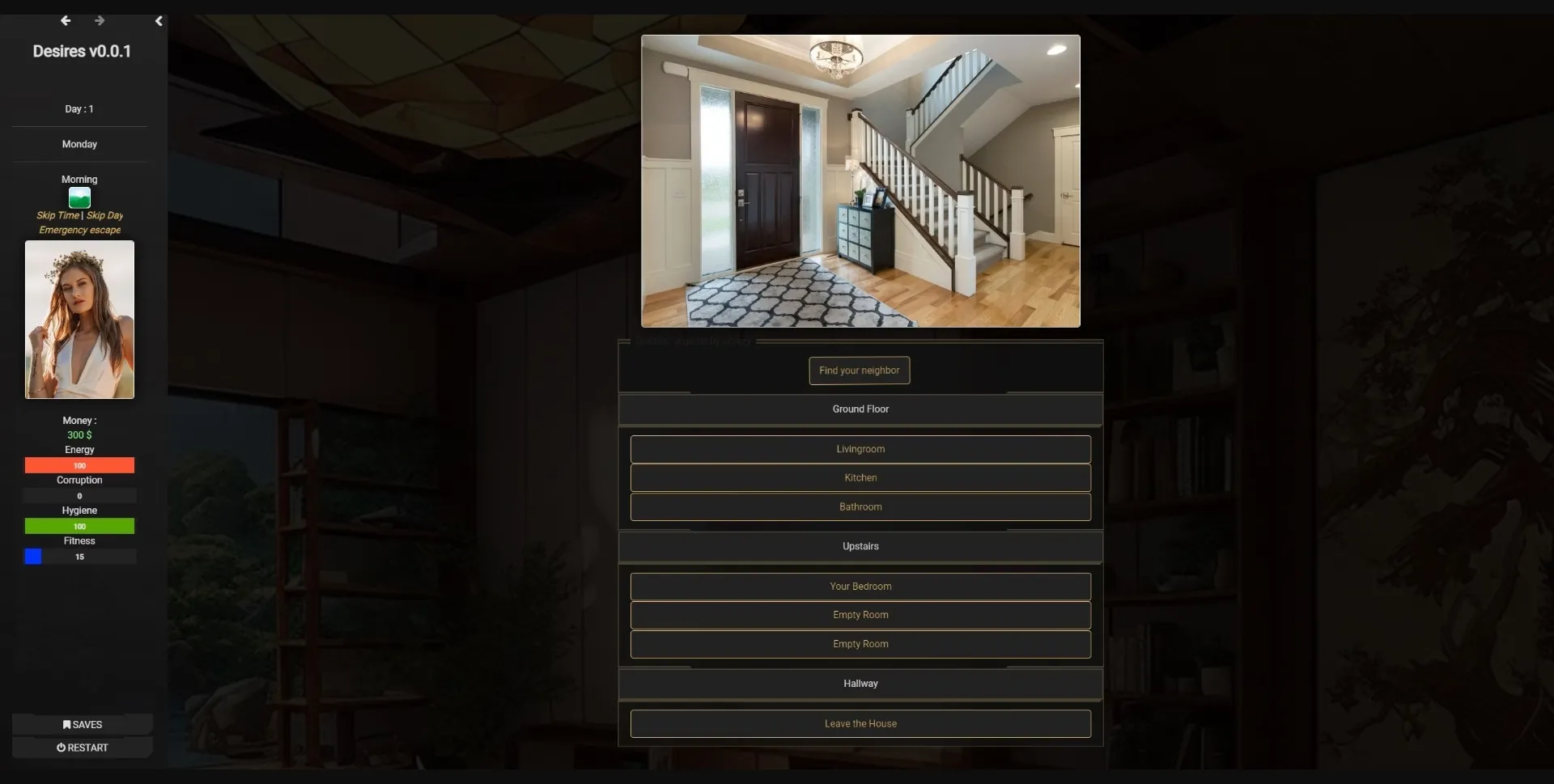 HTML Abandoned Desires [v0.0.1] [xCrazy] | Free Adult Games