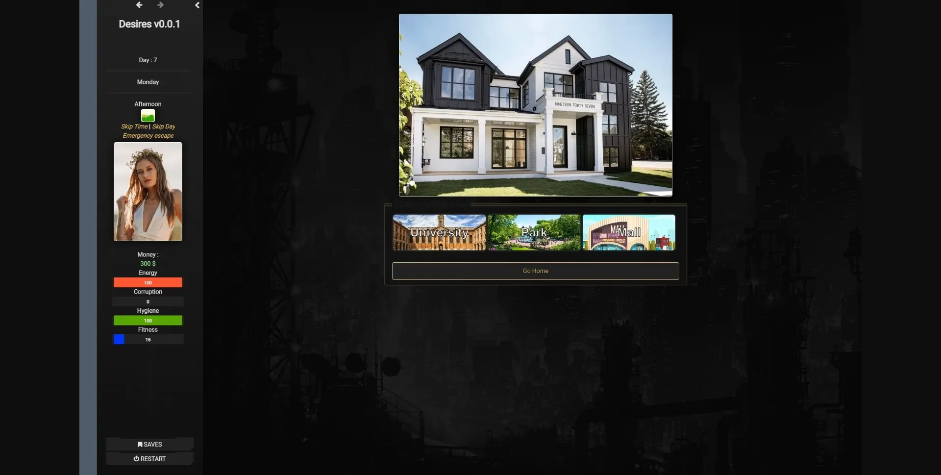 HTML Abandoned Desires [v0.0.1] [xCrazy] | Free Adult Games