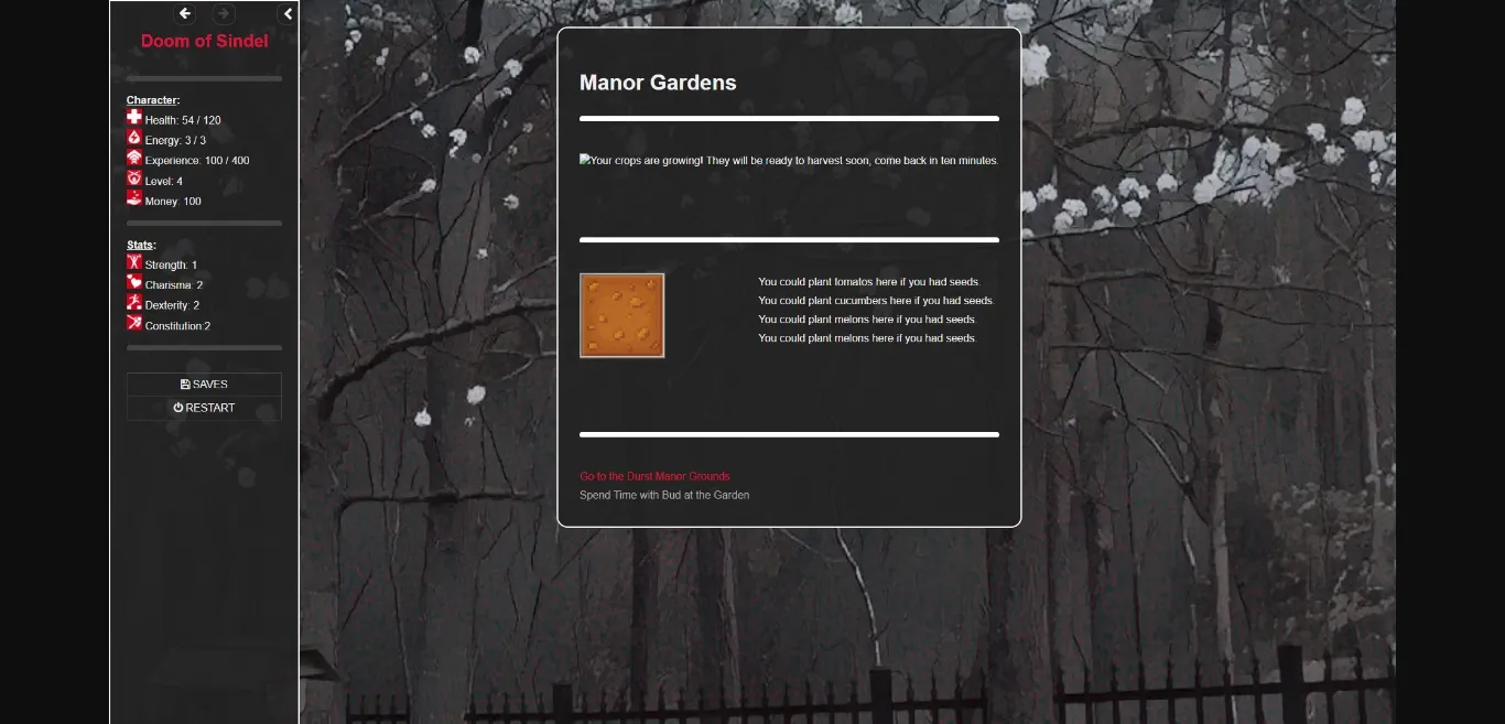 HTML Abandoned Doom of Sindel [v13] [Voidheart] | Free Adult Games