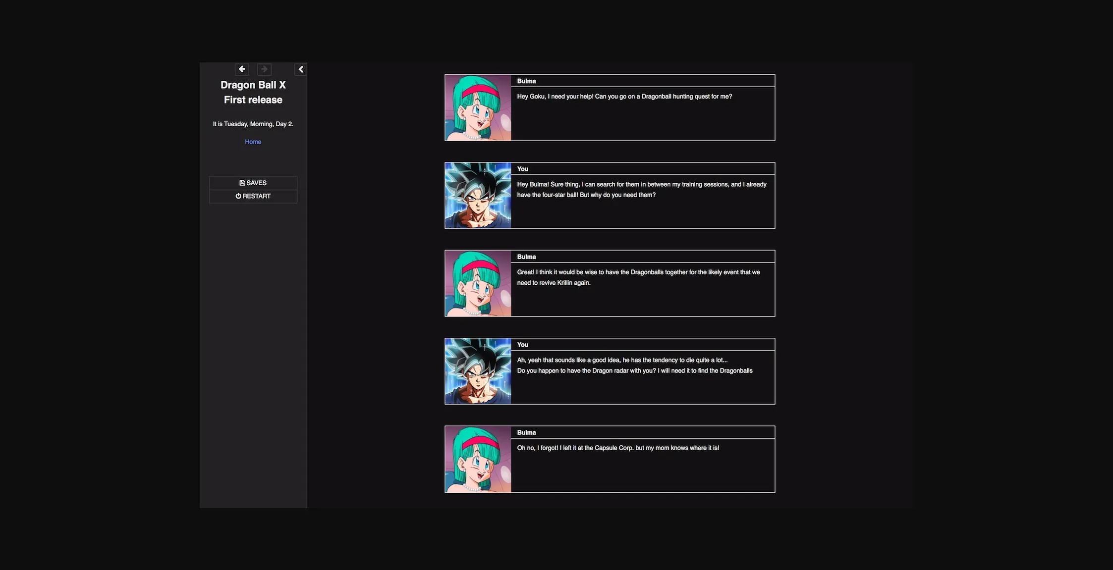 HTML Abandoned Dragon Ball X [v3] [Drmmrt] | Free Adult Games