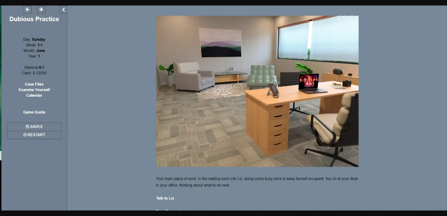 HTML Abandoned Dubious Practice [v0.3] [Dubious Developers] | Free Adult Games