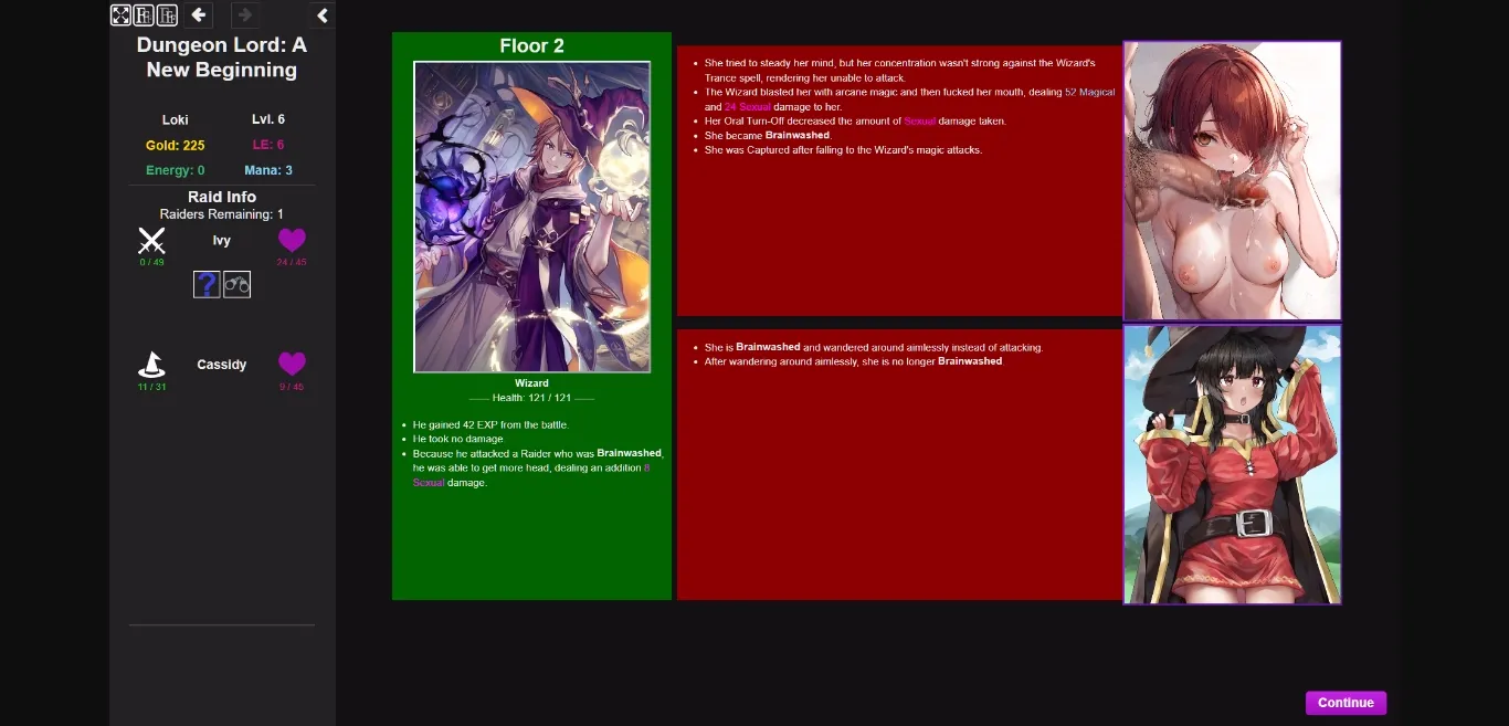 HTML Abandoned Dungeon Lord  A New Beginning [v0.2.2] [Dungeon Gaming] | Free Adult Games