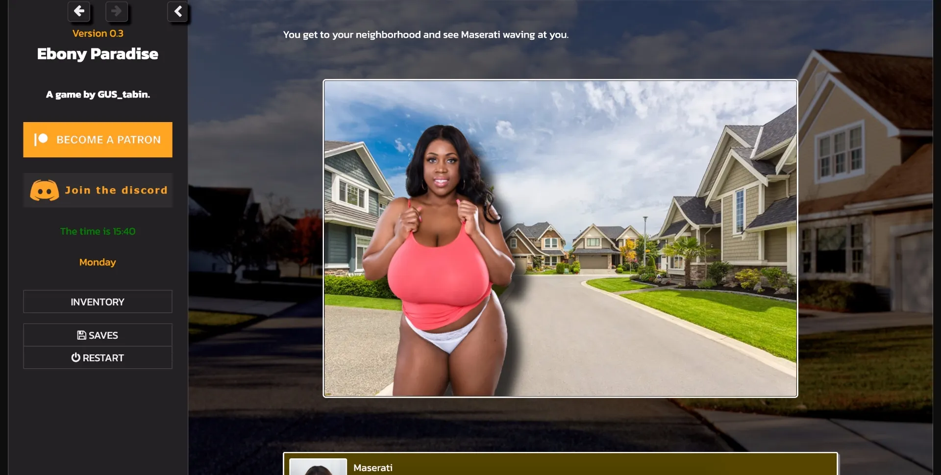 HTML Abandoned Ebony Paradise [v0.9.1] [GUS] | Free Adult Games