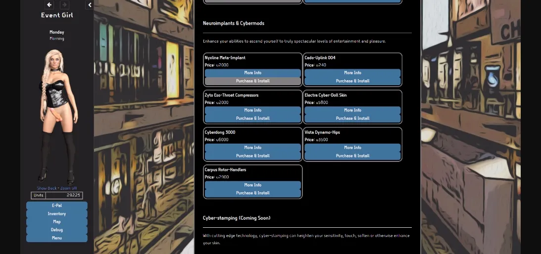 HTML Abandoned Event Girl [v0.21.0 Public] [Sylen] | Free Adult Games