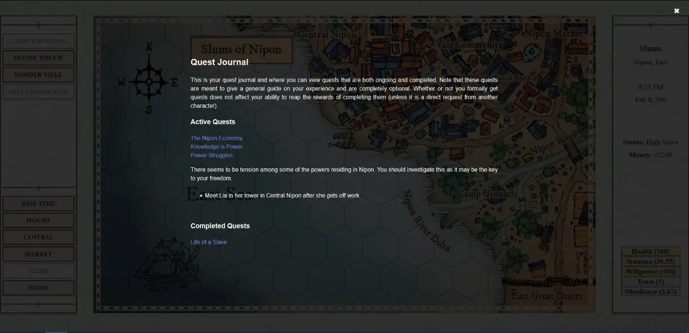 HTML Abandoned Free Cities  Origins [v0.0.2.2.7] [Mimus Studios] | Free Adult Games