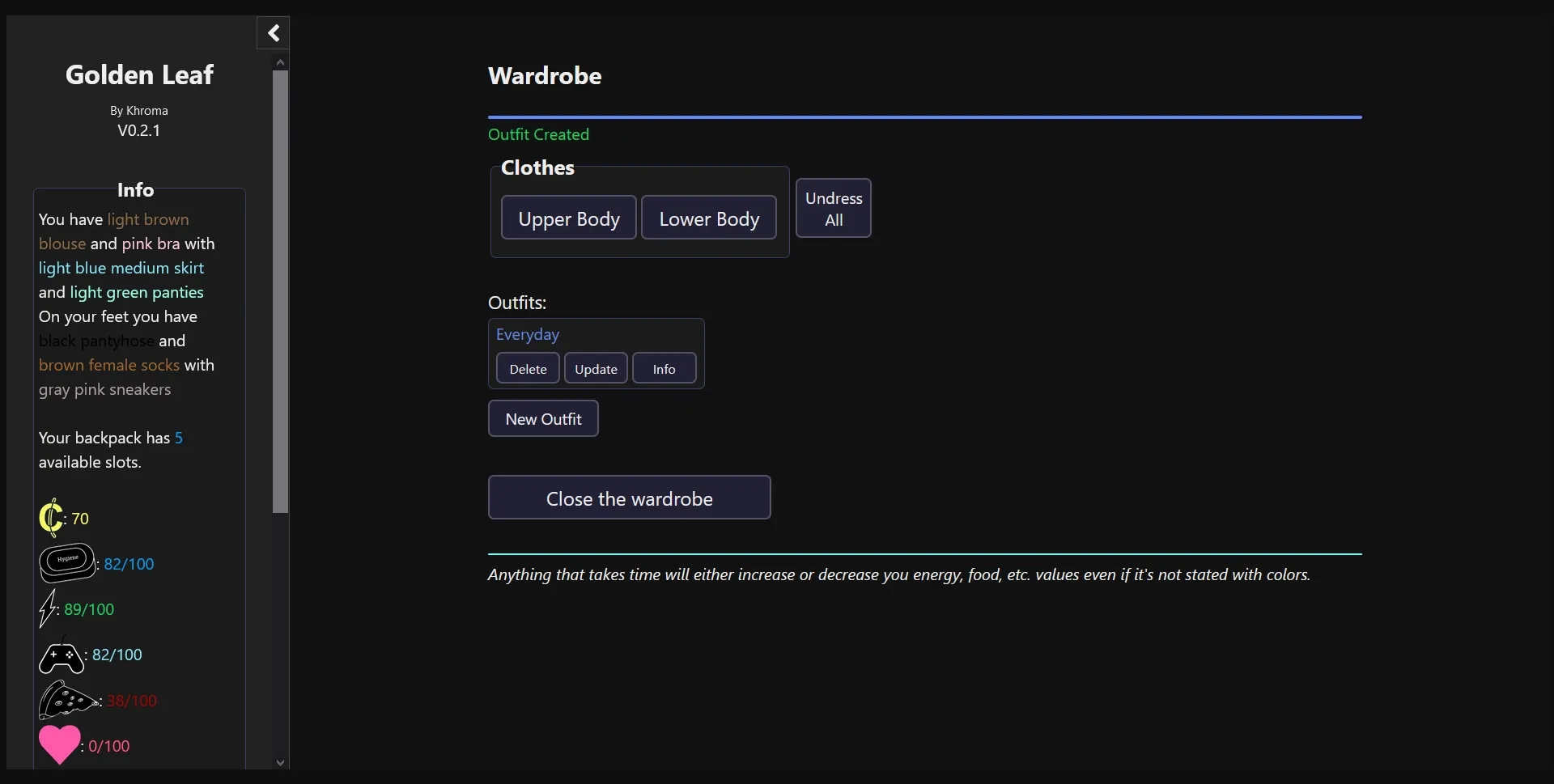 HTML Abandoned Golden Leaf [v0.2.4.1] [Khroma] | Free Adult Games