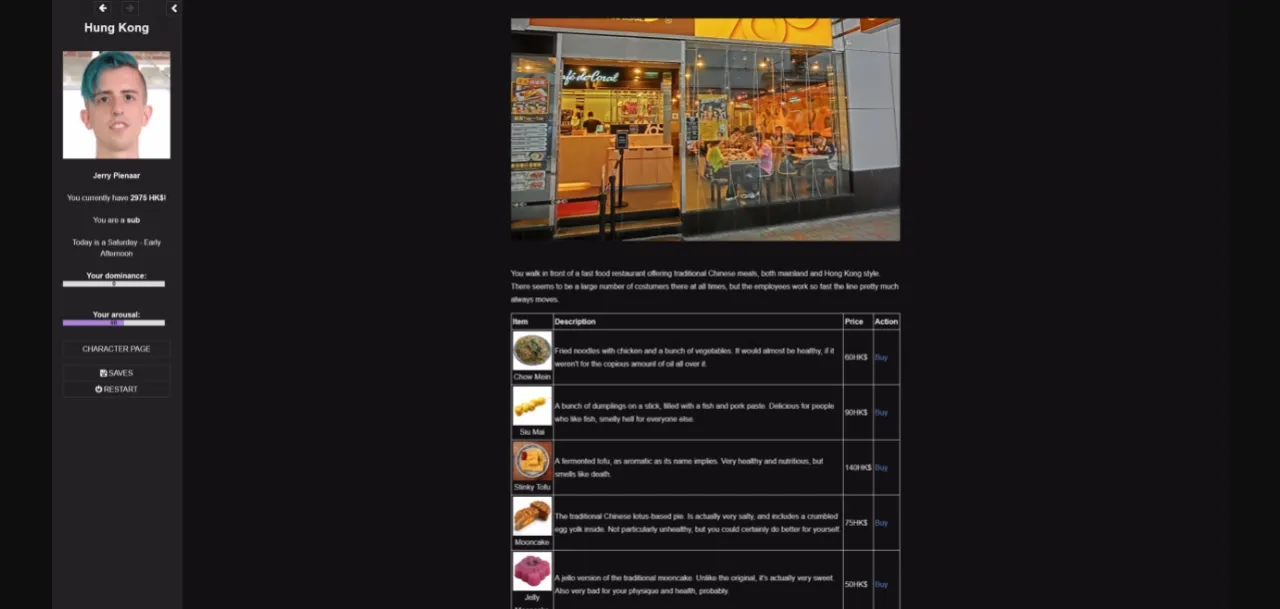 HTML Abandoned Hung Kong [v0.1.3] [Puyi] | Free Adult Games