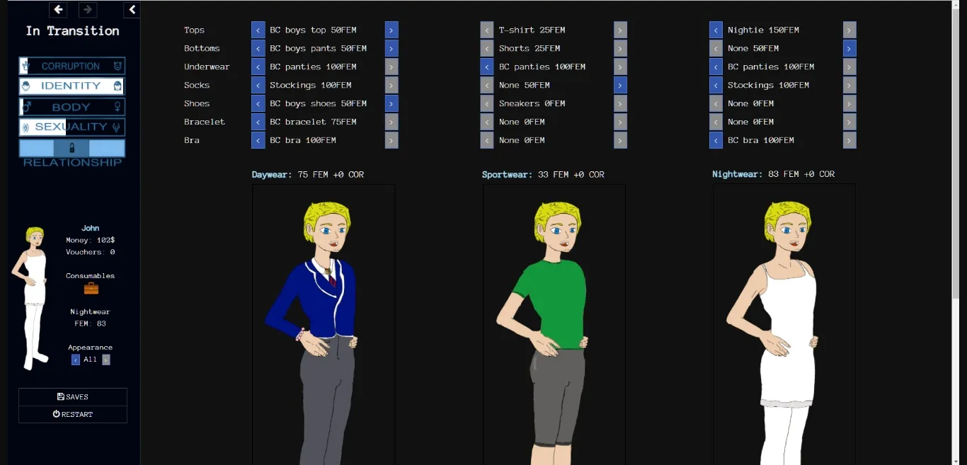 HTML Abandoned In Transition [v0.4.1] [lovesky] | Free Adult Games