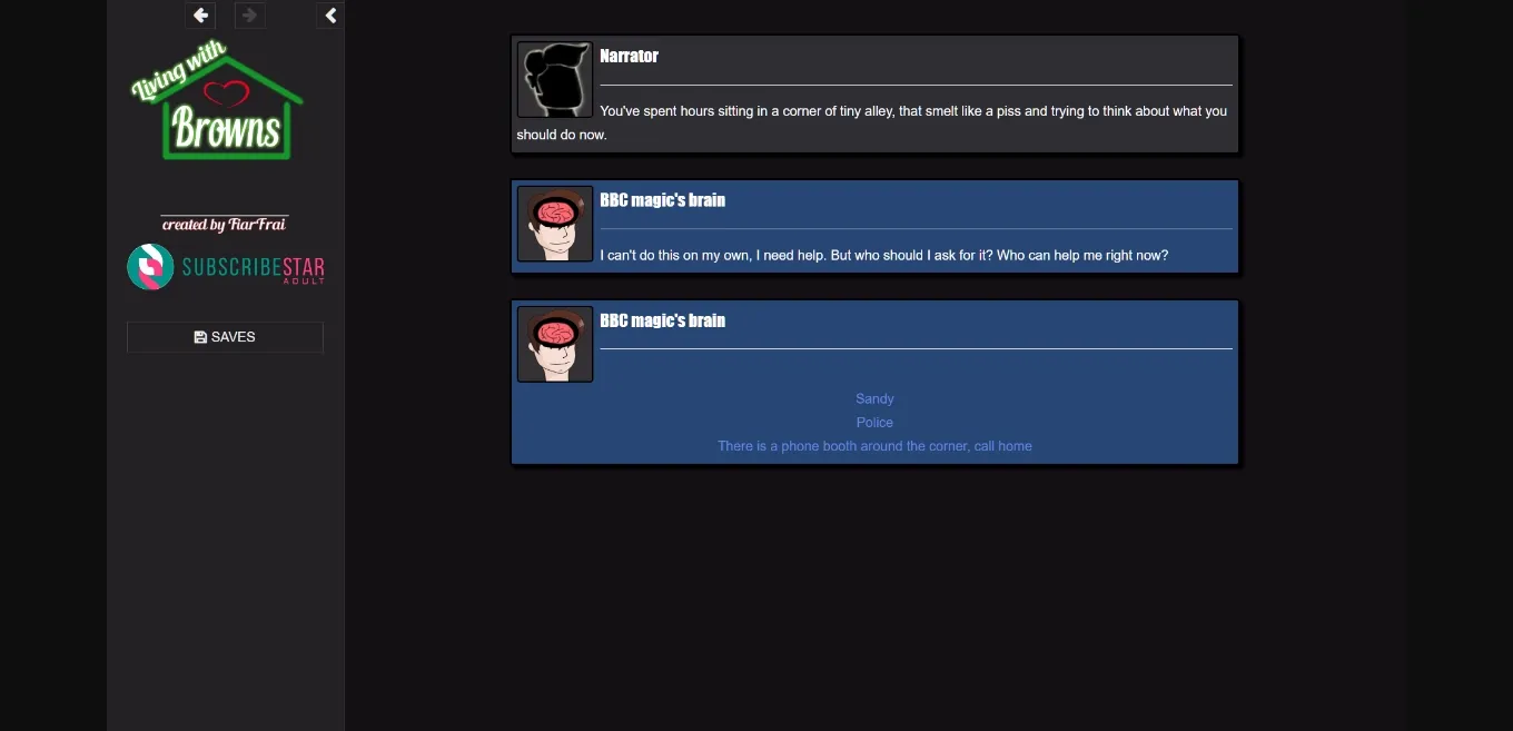 HTML Abandoned Living with Browns [Week 1] [FiarFrai] | Free Adult Games