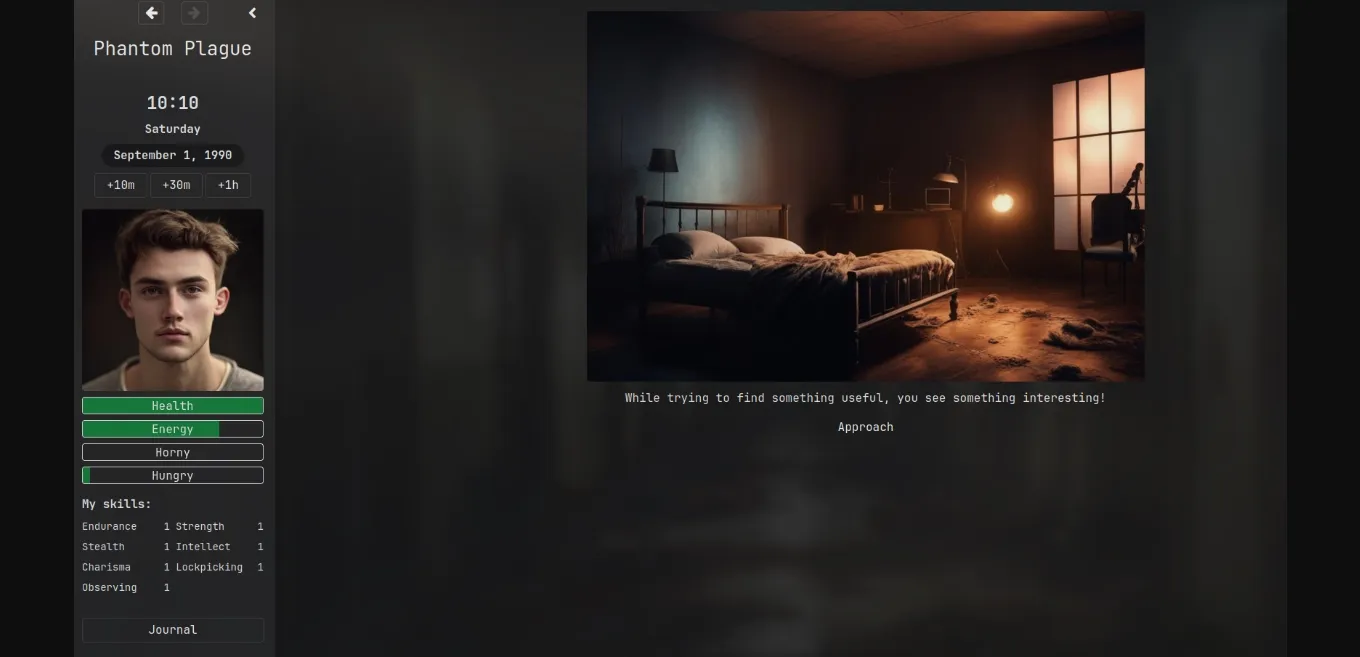 HTML Abandoned Phantom Plague [v0.0.1] [PhantomPlague] | Free Adult Games