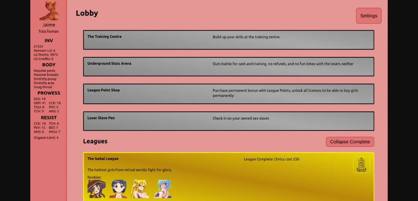 HTML Abandoned Sluts of Battle [v1.2][Final] [herotica] | Free Adult Games