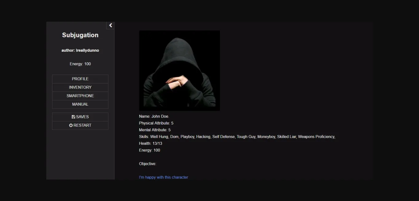 HTML Abandoned Subjugation [v0.2b] [Ireallydunno] | Free Adult Games