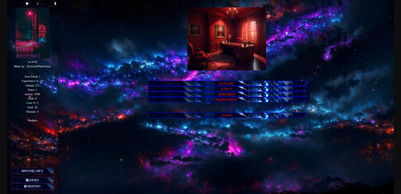 HTML Abandoned The End Times Brothel [v0.07] [TheGrayWhiteNoise] | Free Adult Games