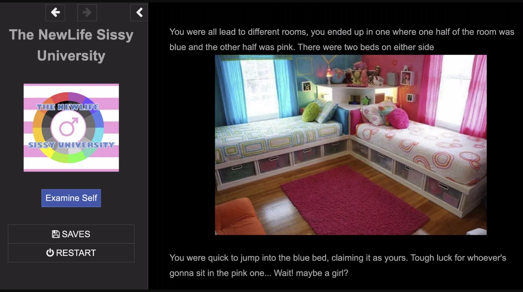 HTML Abandoned The NewLife Sissy University [v0.0.21] [AFCaptions] | Free Adult Games