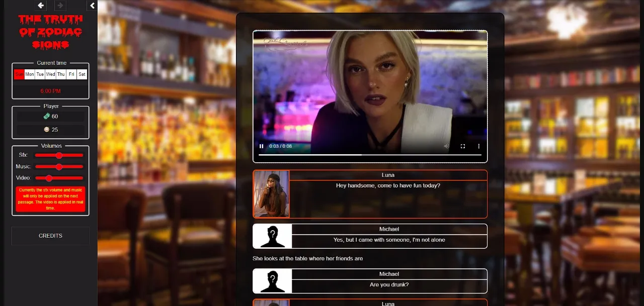 HTML Abandoned The Truth of Zodiac Signs [v0.1.1] [hornym] | Free Adult Games