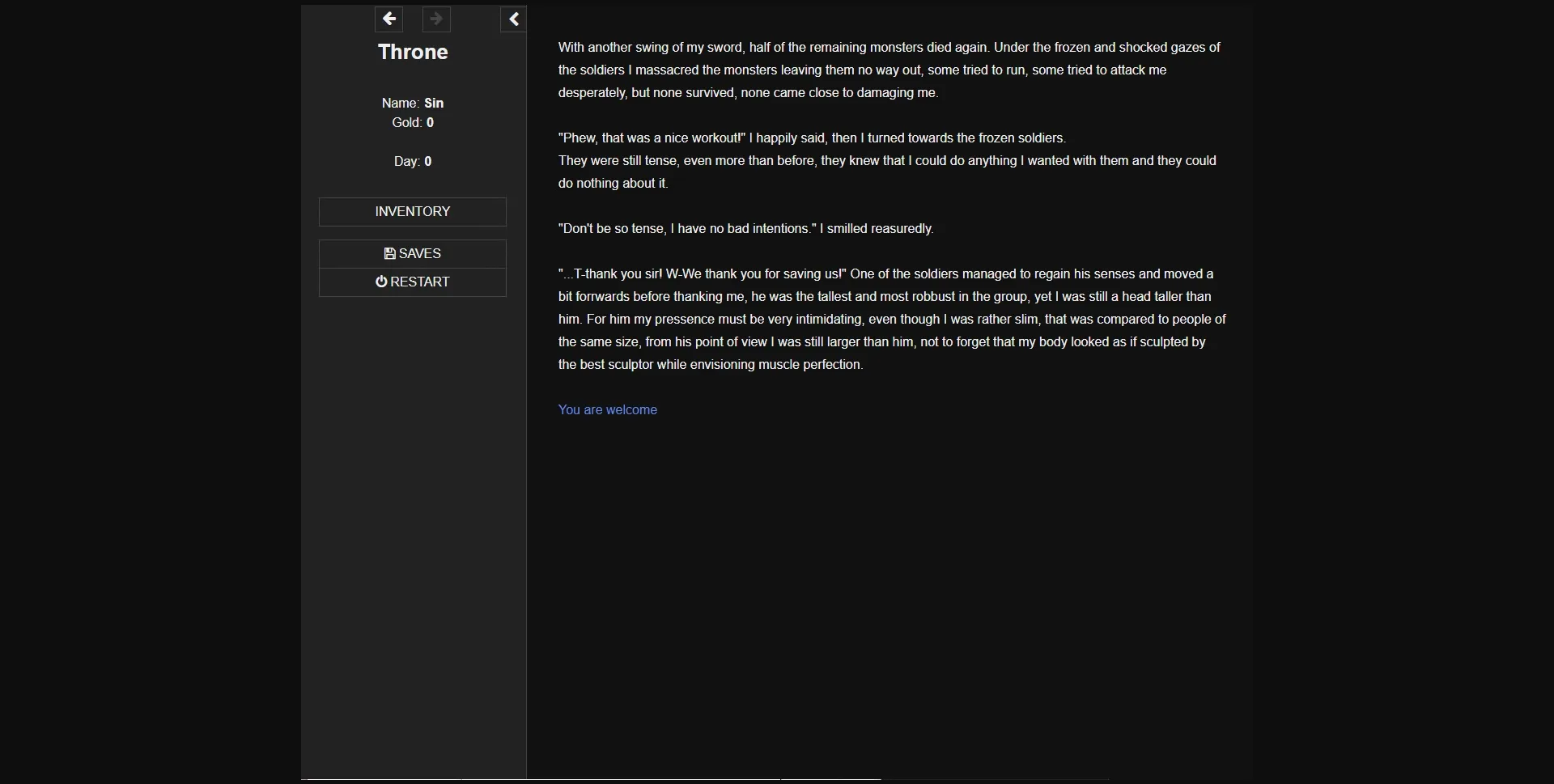 HTML Abandoned Throne [v0.1.2] [Unrealstory] | Free Adult Games