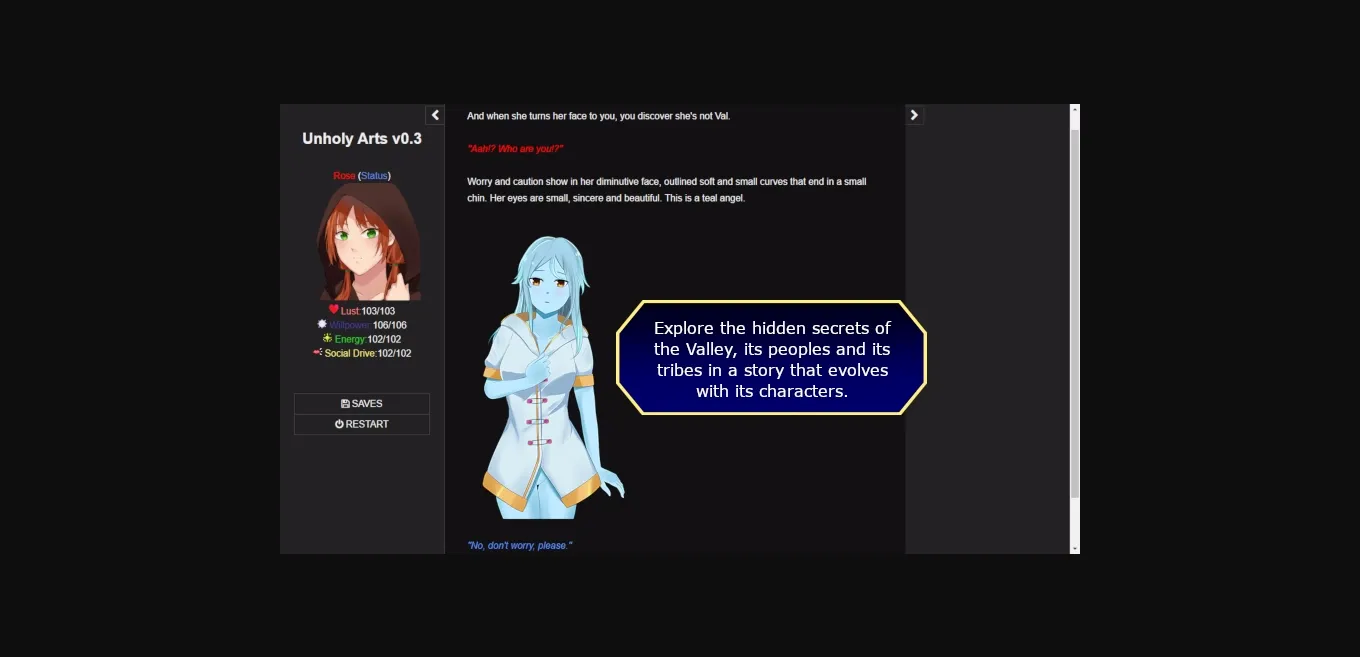 HTML Abandoned Unholy Arts [v0.4.6] [Deep Interactivity] | Free Adult Games