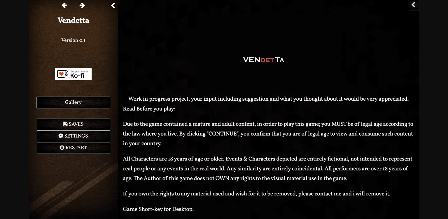 HTML Abandoned Vendetta [v0.3] [Turtleguy007] | Free Adult Games