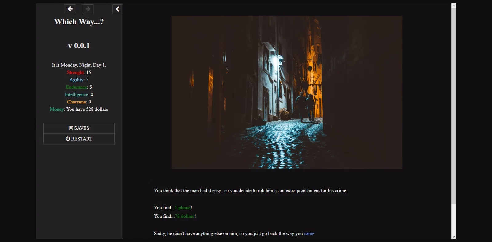 HTML Abandoned Which Way...  [v0.0.1] [KJun] | Free Adult Games