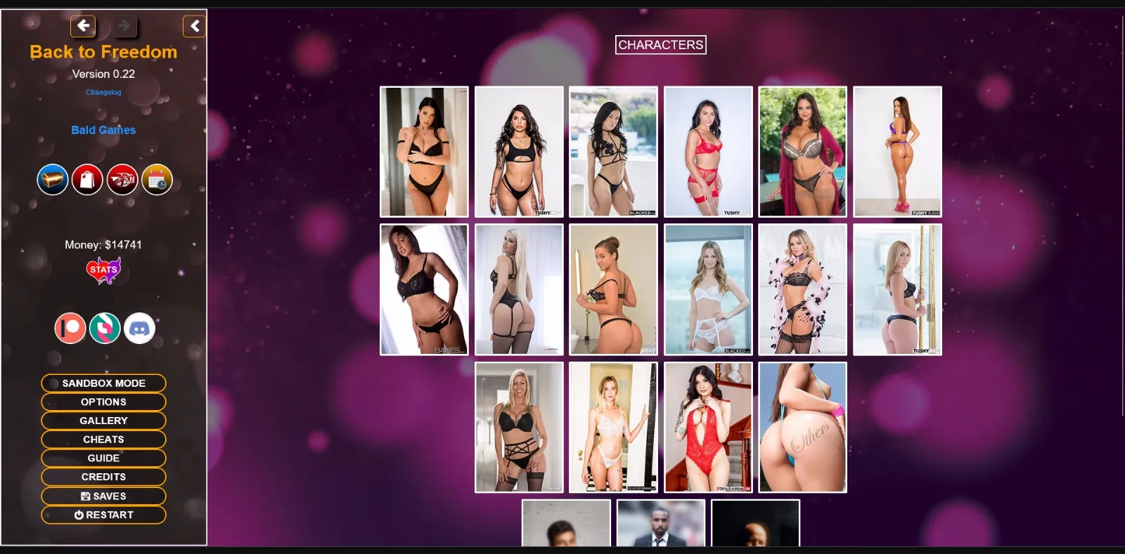 HTML Back to Freedom [v0.35] [Bald Games] | Free Adult Games