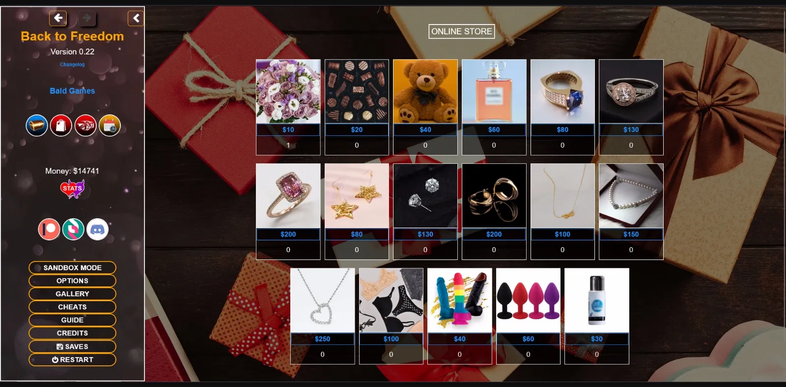 HTML Back to Freedom [v0.35] [Bald Games] | Free Adult Games