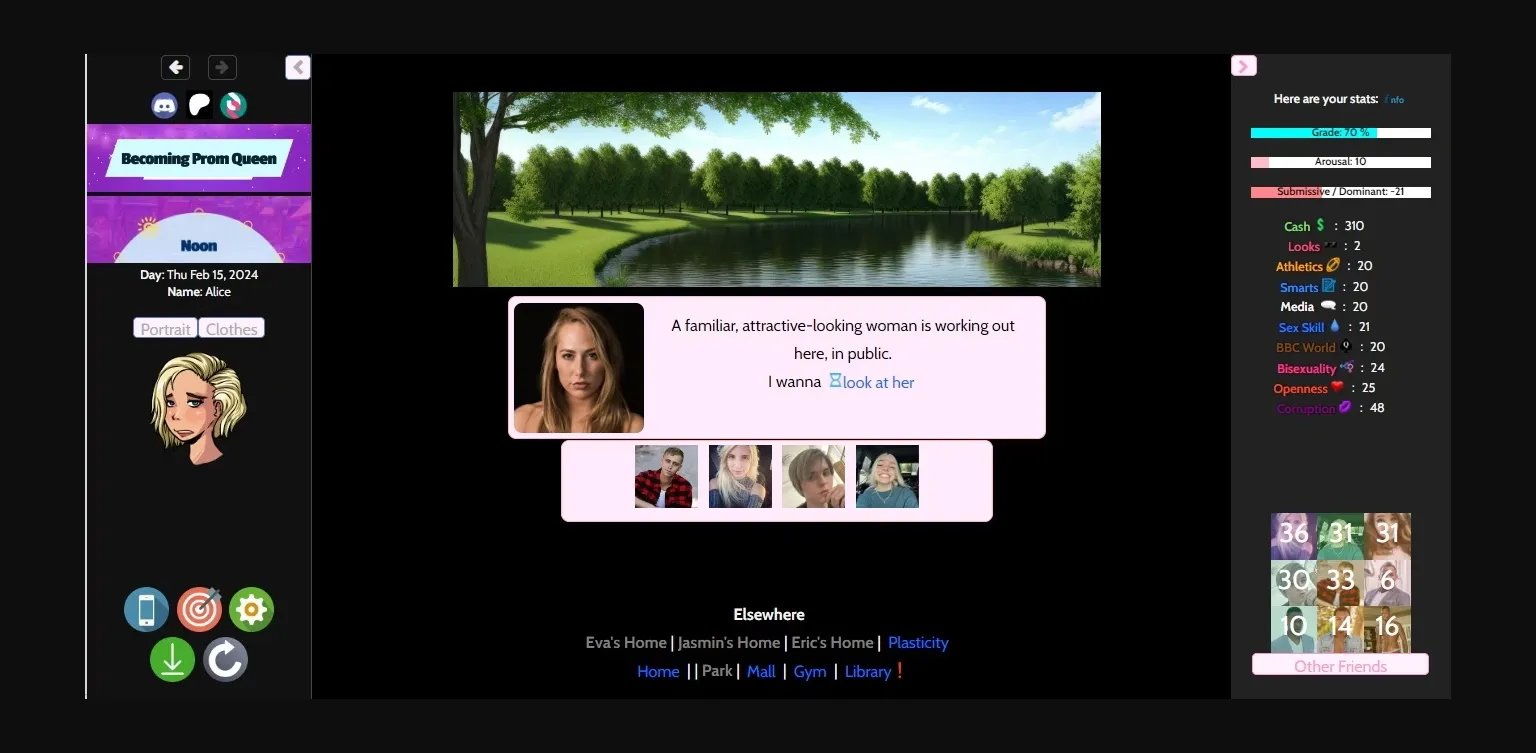 HTML Becoming Prom Queen [v0.7.0] [The Nook Erotica] | Free Adult Games