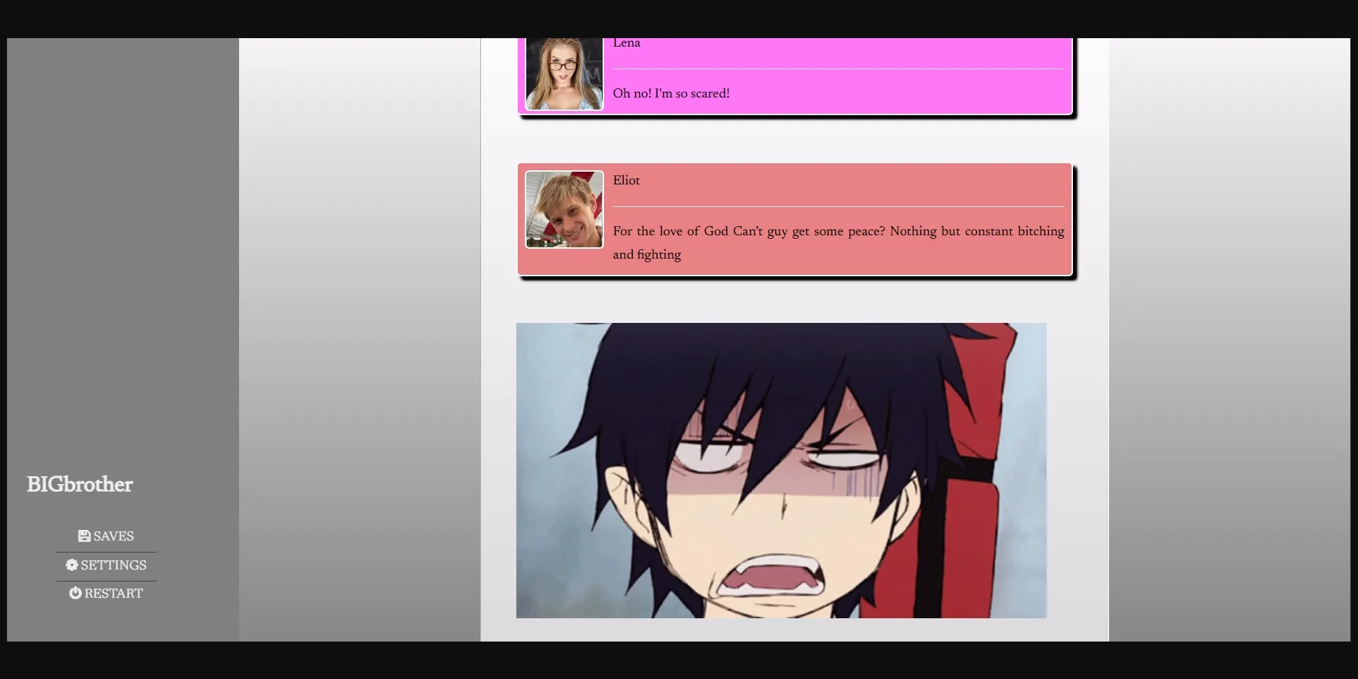 HTML BigBrother  Rival Sisters [Demo] [Sinichi Kudo] | Free Adult Games