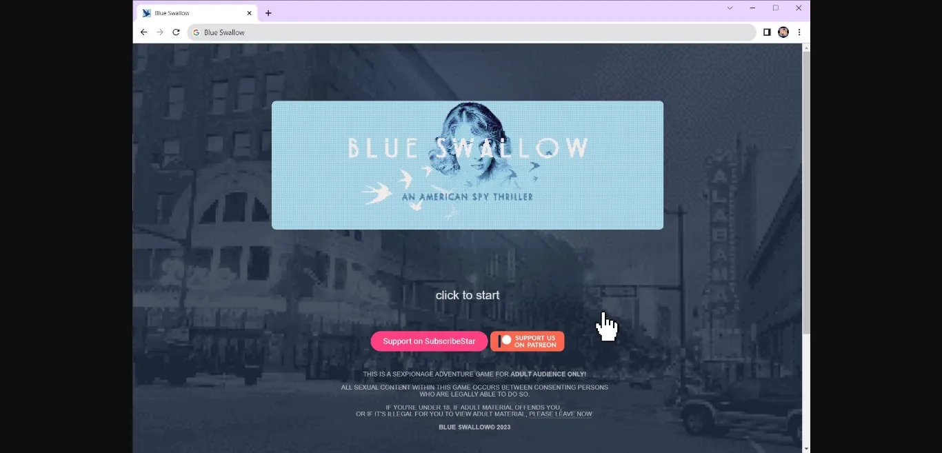 HTML Blue Swallow [v0.9.1.1] [Blue Swallow] | Free Adult Games