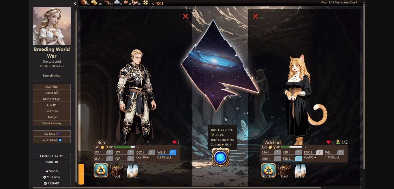 HTML Breeding World War - The Last Lord [v0.34.2][AxiomNova] | Free Adult Games