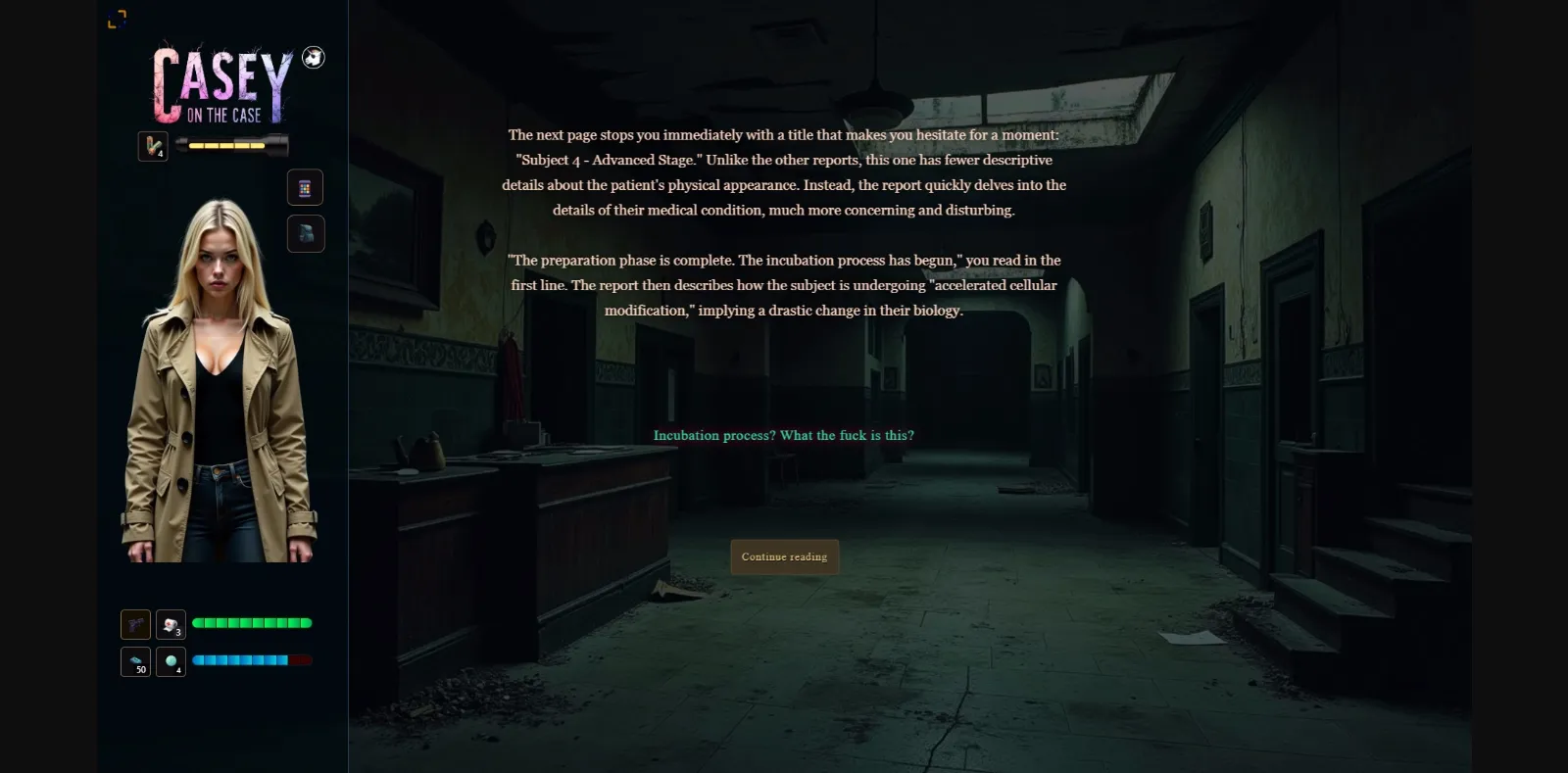 HTML Casey on the Case [Demo] [Rustlerman] | Free Adult Games