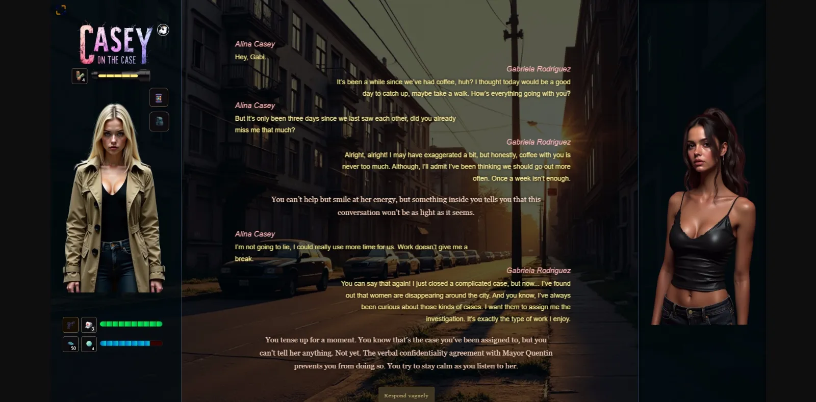 HTML Casey on the Case [Demo] [Rustlerman] | Free Adult Games