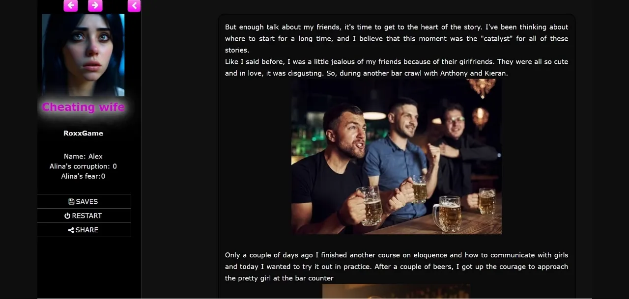 HTML Cheating Wife [v0.7] [RoxxGame] | Free Adult Games