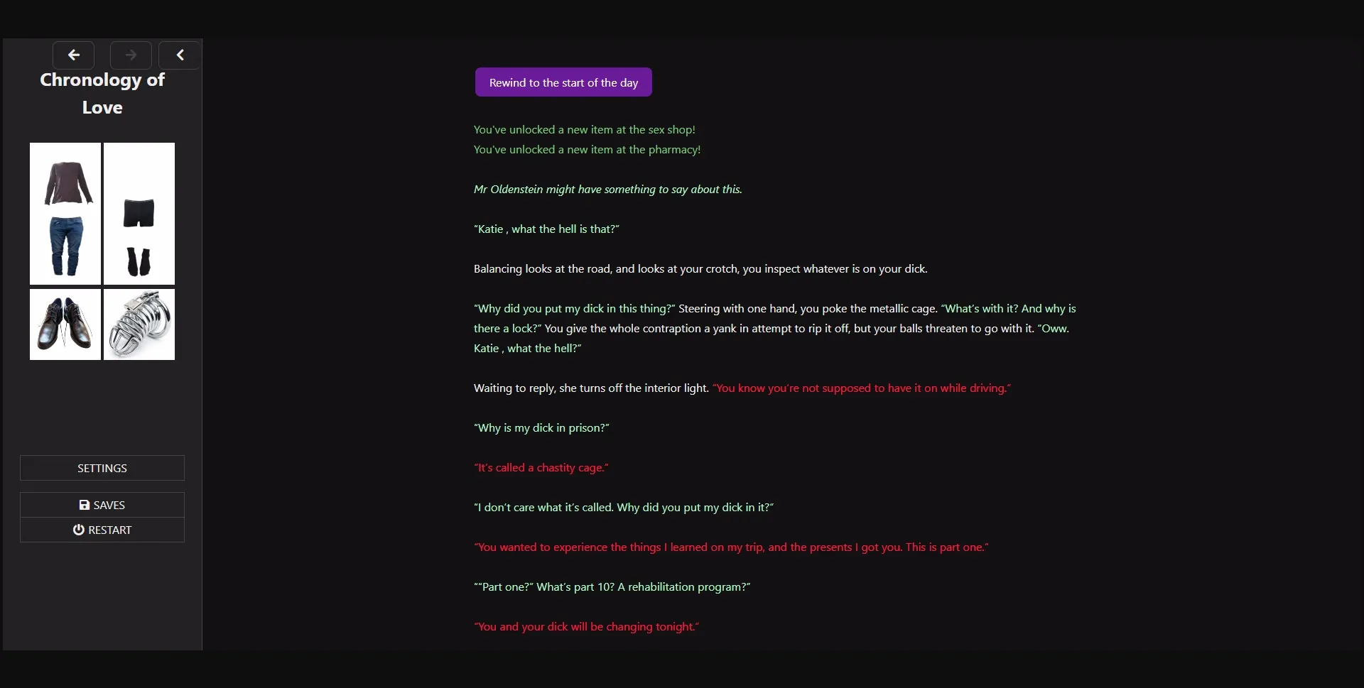 HTML Chronology of Love [v0.4.0] [Jazolt] | Free Adult Games