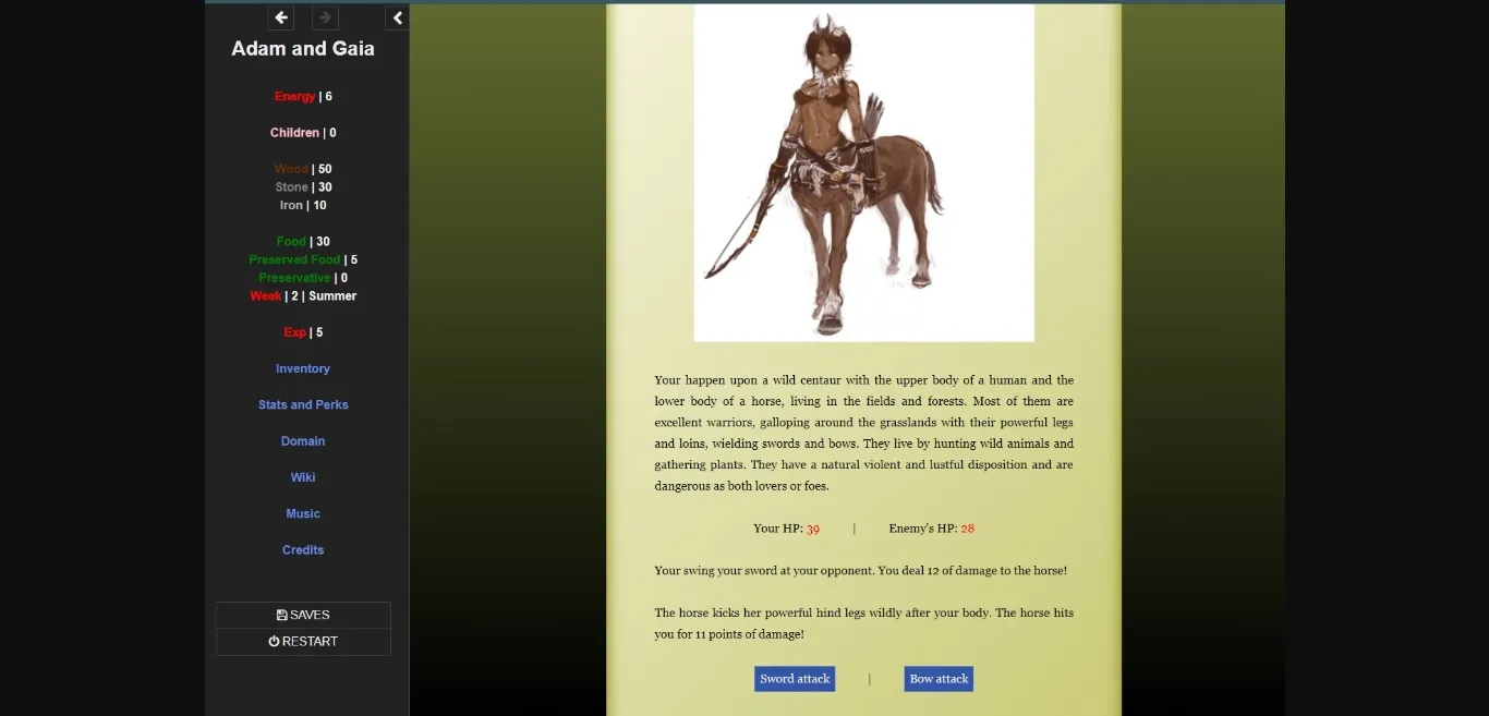 HTML Completed Adam and Gaia [v3.2] [Faldir] | Free Adult Games