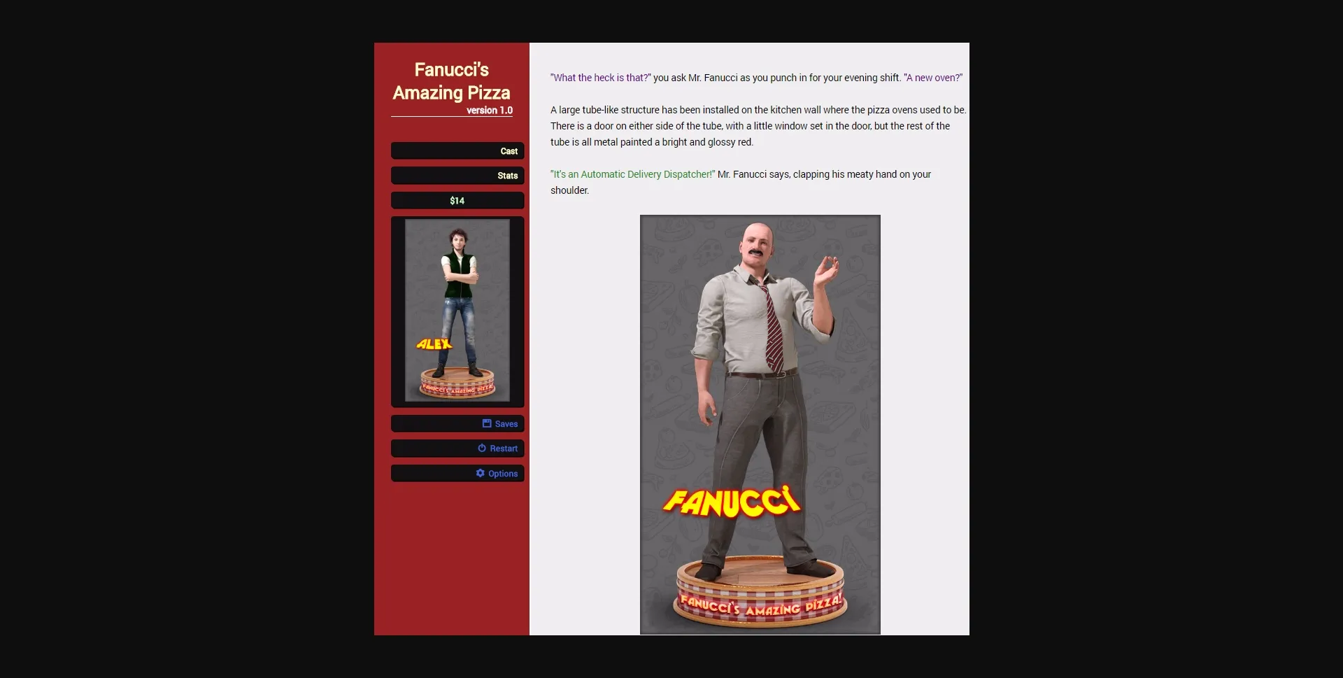 HTML Completed Fanucci's Amazing Pizza [v1.0] [Davie Zwei] | Free Adult Games
