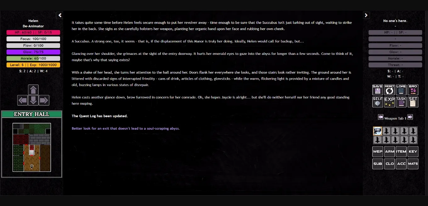 HTML Completed Hazard Heroines - The Maverick Manor [v1.0.8] [Pyksies] | Free Adult Games