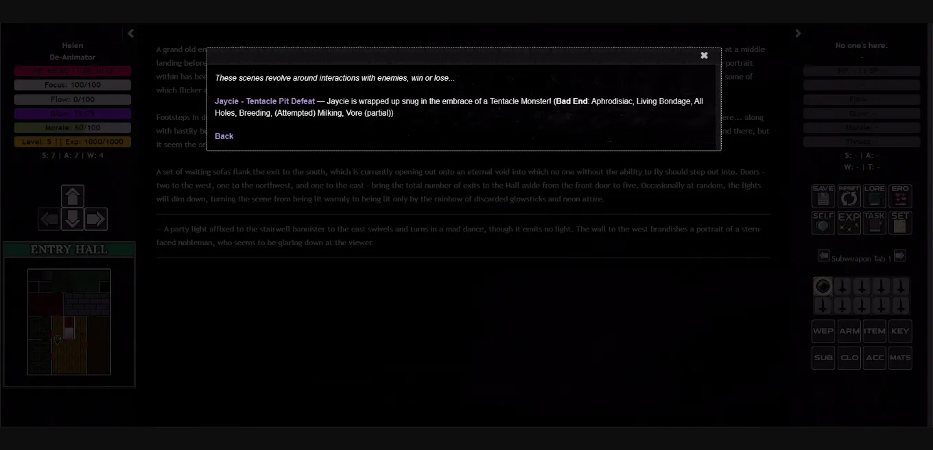 HTML Completed Hazard Heroines - The Maverick Manor [v1.0.8] [Pyksies] | Free Adult Games