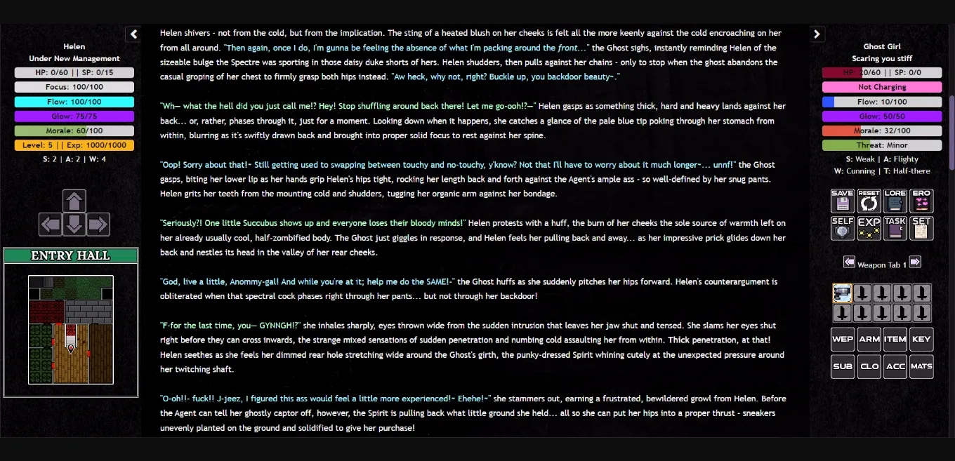 HTML Completed Hazard Heroines - The Maverick Manor [v1.0.8] [Pyksies] | Free Adult Games