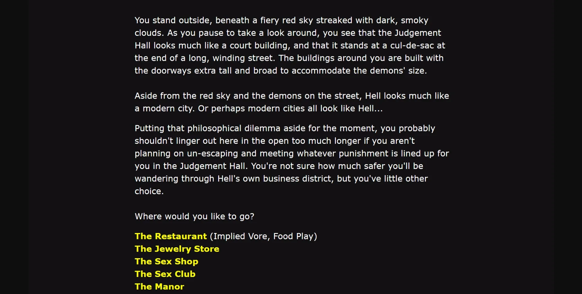 HTML Completed Hell's Perversions [Final] [InkSpider] | Free Adult Games